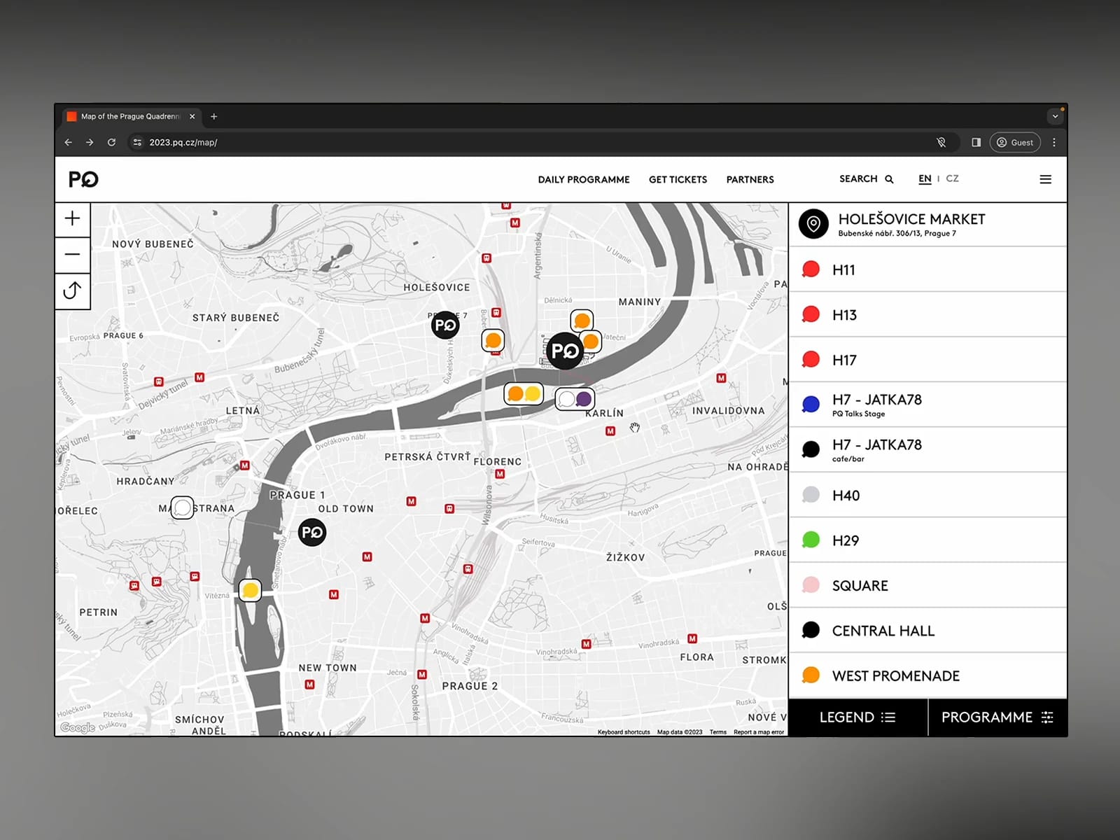 Interactive Map